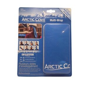 Arctic Cove Multi-Wrap with ChillStitch Technology, 10" x 20" NEW